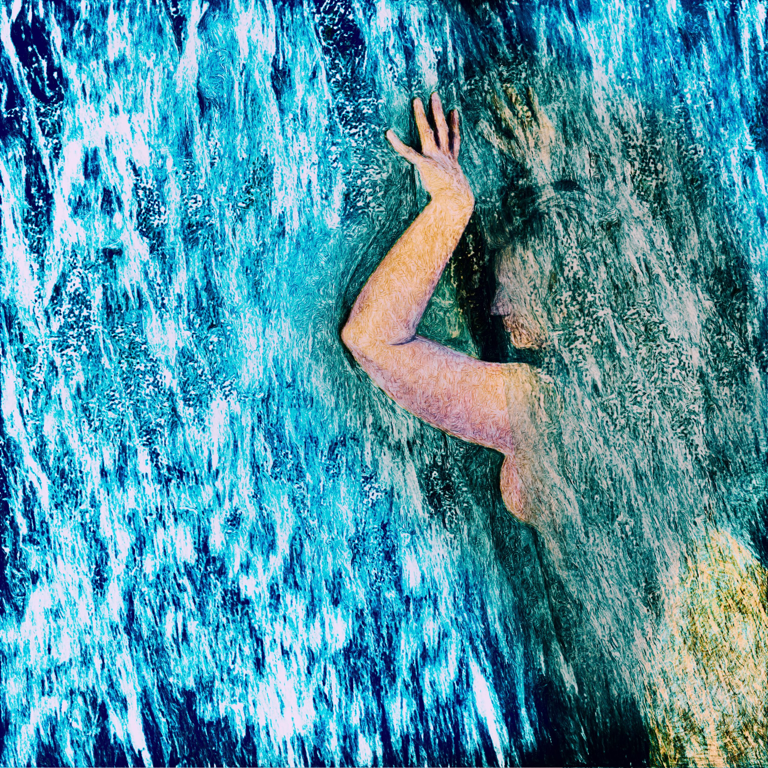 L'eau coule autour de moi