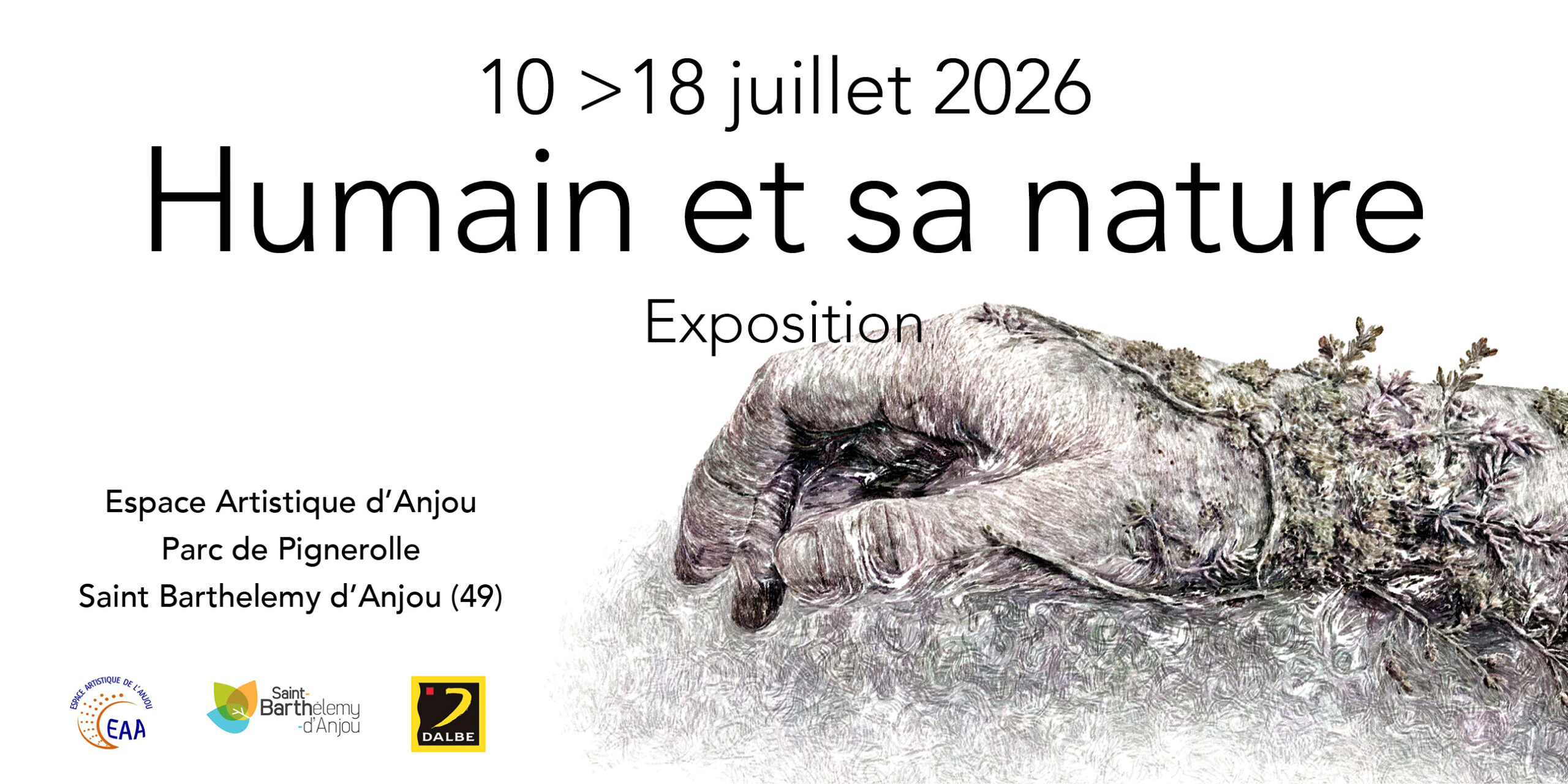 bannière-Pignerolle AFFICHE DE L'EXPOSITION HUMAIN ET SA NATURE