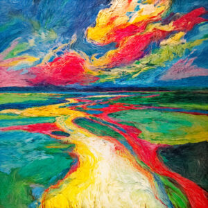 Le couchant sur la Loire